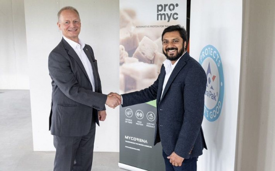 Tetra Pak hợp tác sản xuất đạm thực vật từ nấm lên men